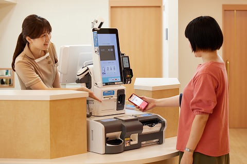 中小企業生産性向上促進事業費補助金活用 自動釣銭機イメージ